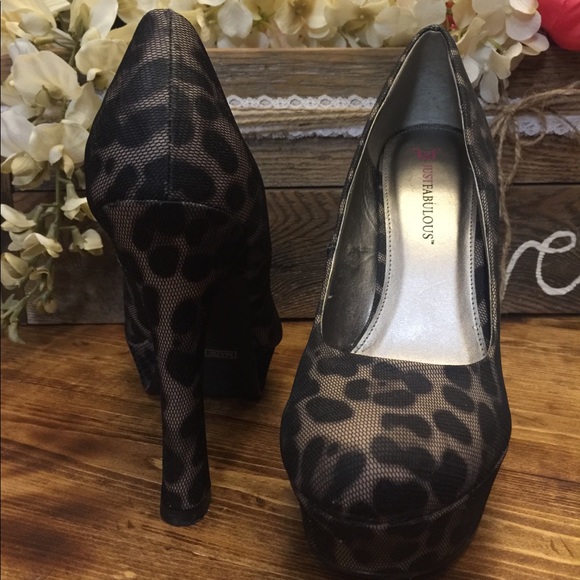 Adorable Leopard Print Heels - Picture 3 of 6